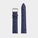 Læderurrem i ægte strudslæder i navyblå fra RIOS1931